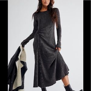 •FREE PEOPLE• fp one natasha thermal dress